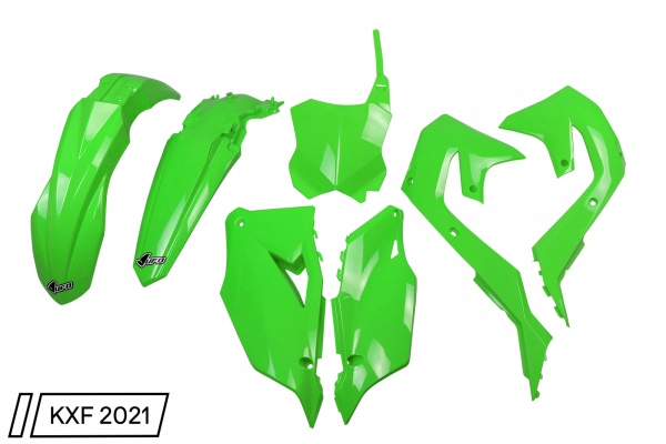 Plastic Kit OEM Color 20-23 for Kawasaki KX 250 F - KX 250 X - KX 450 XC - KX 450 X - KX 450 - KX 250